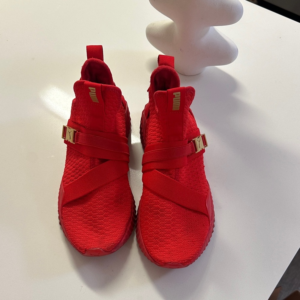 Puma Bright Red Sneakers